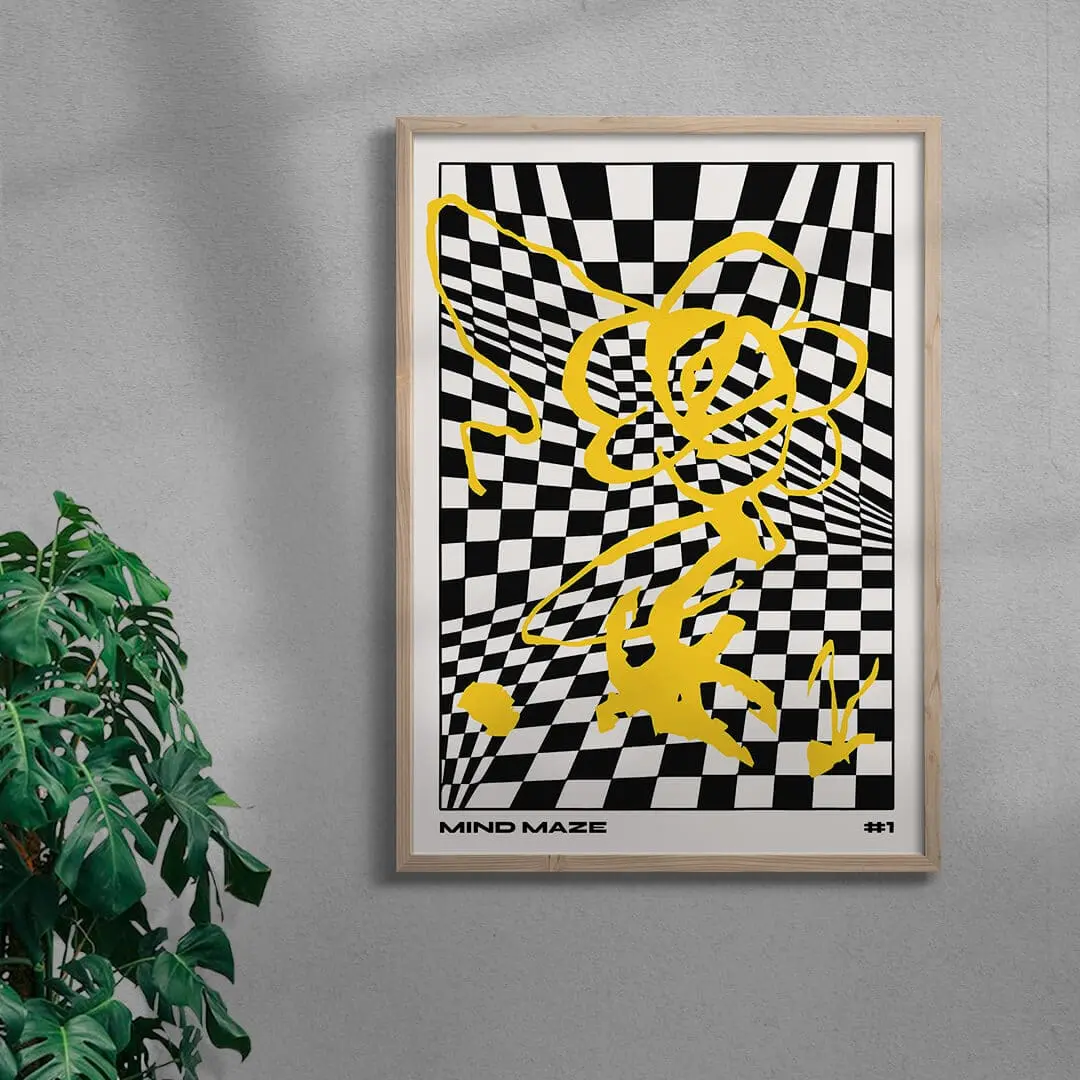 Mind Maze #1 - UNFRAMED - Image 4