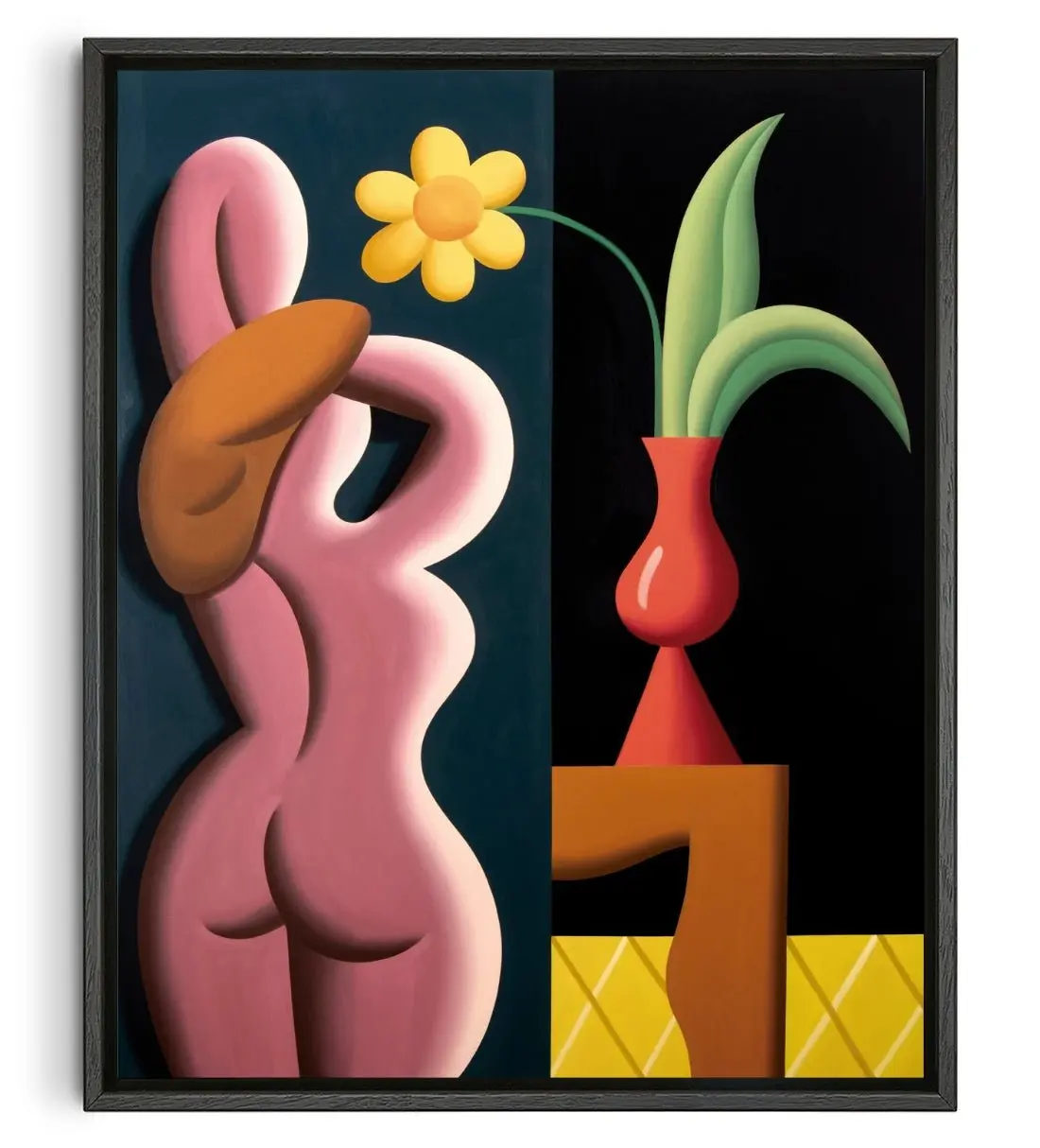 Nude And A Vase