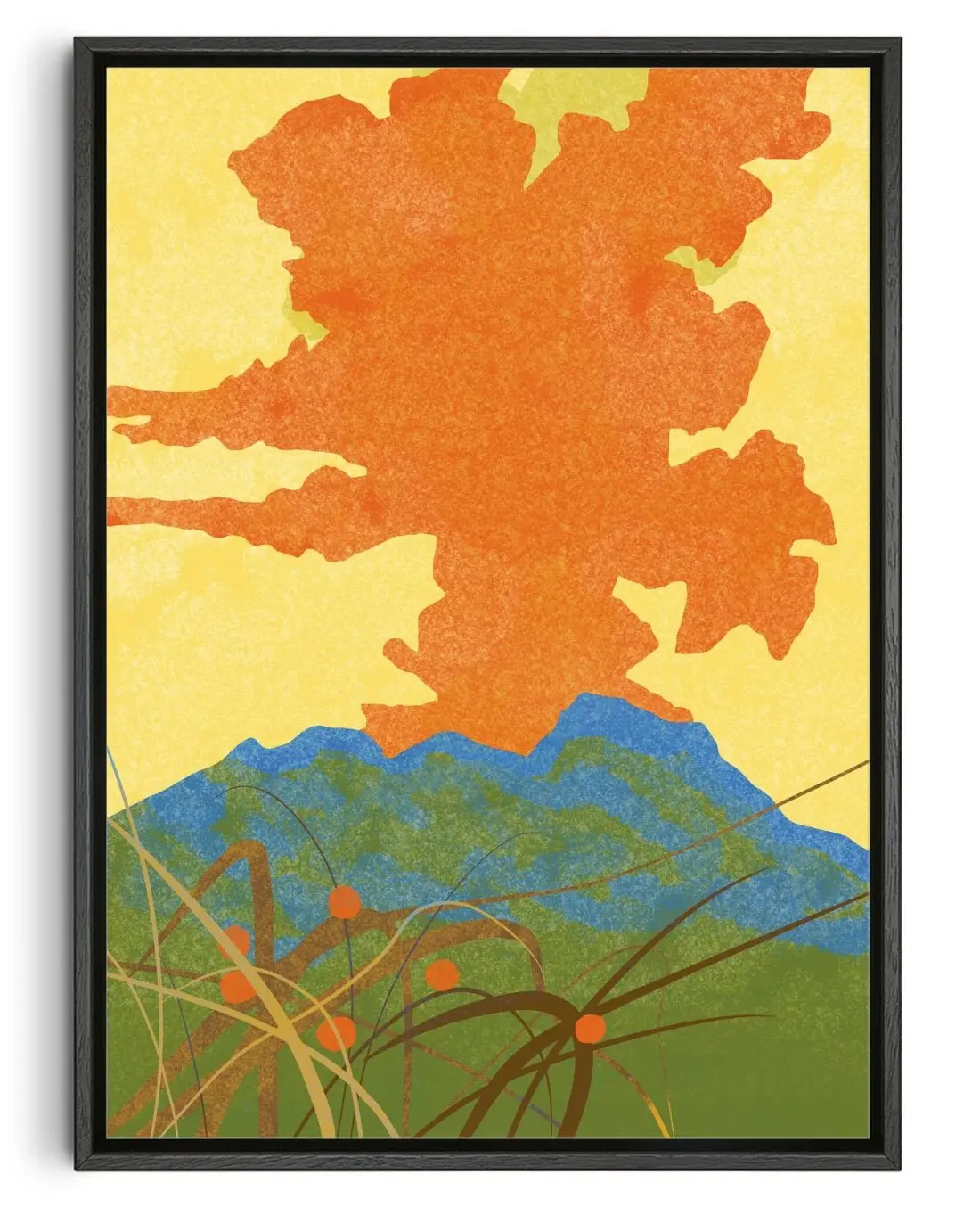 Orange Volcano